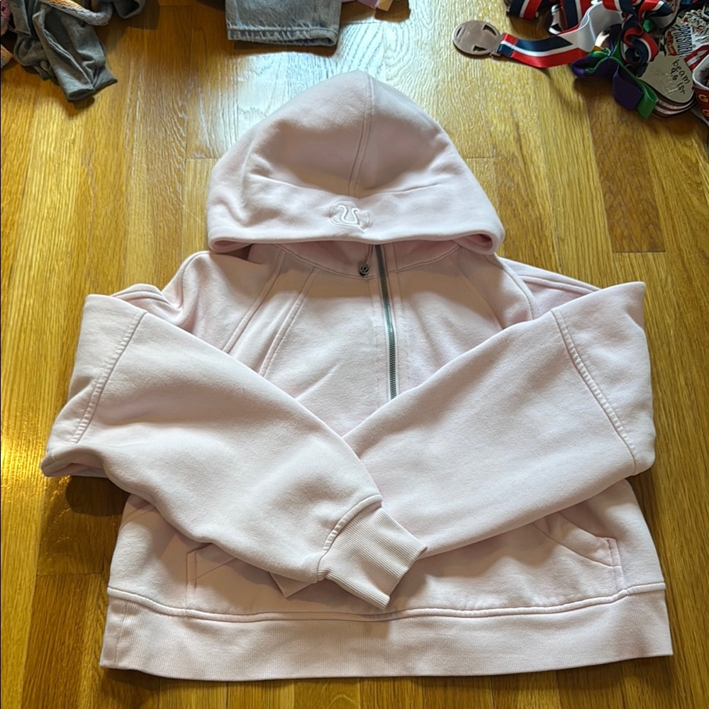 lululemon athletica “Strawberry Milkshake” Light Pink Hoodie